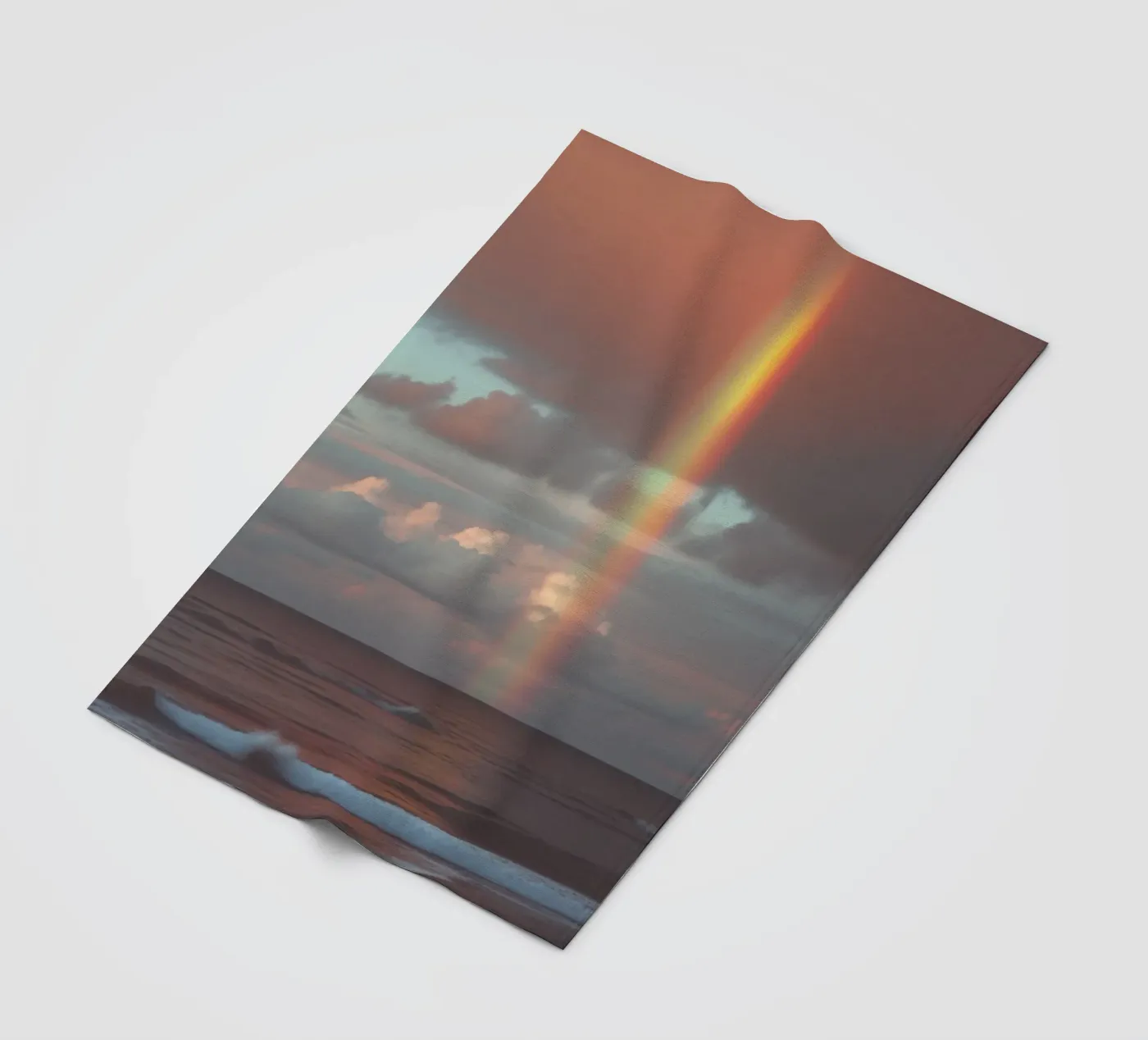 Rainbow fleecedeken van Vale Studio