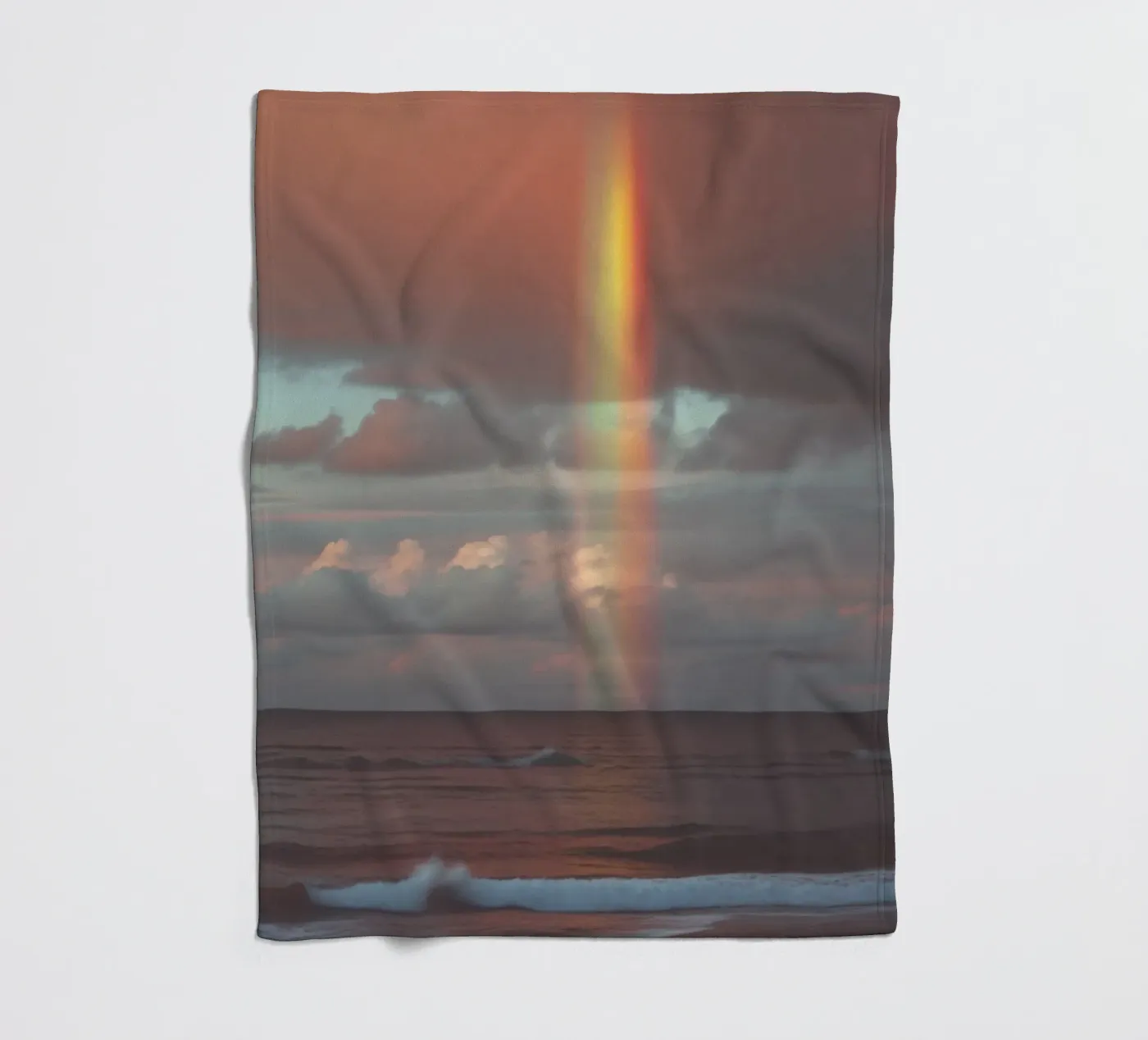 Rainbow fleecedeken van Vale Studio