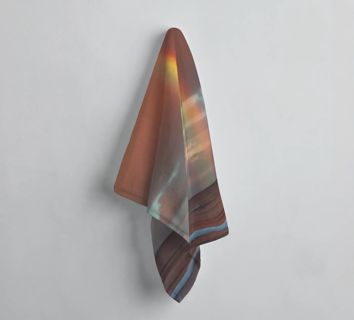 Rainbow towel by Vale Studio