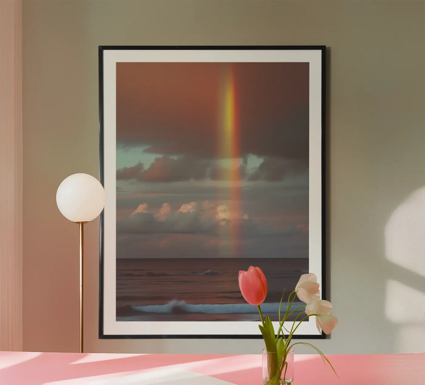 Rainbow poster van Vale Studio