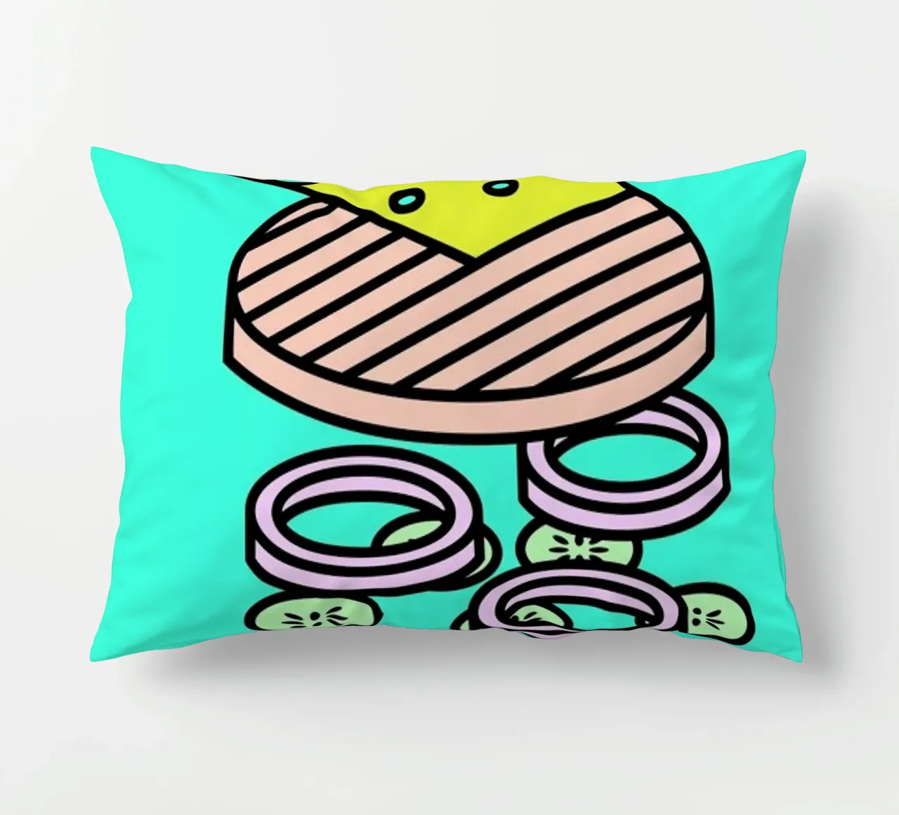 Burger cuscino da Jan Luzar