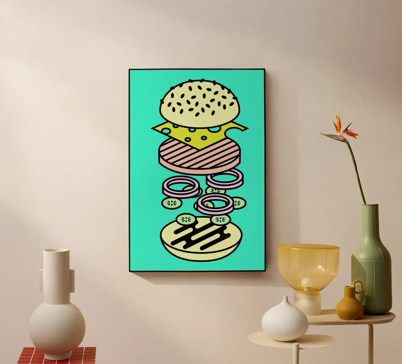 Burger plexiglass da Jan Luzar