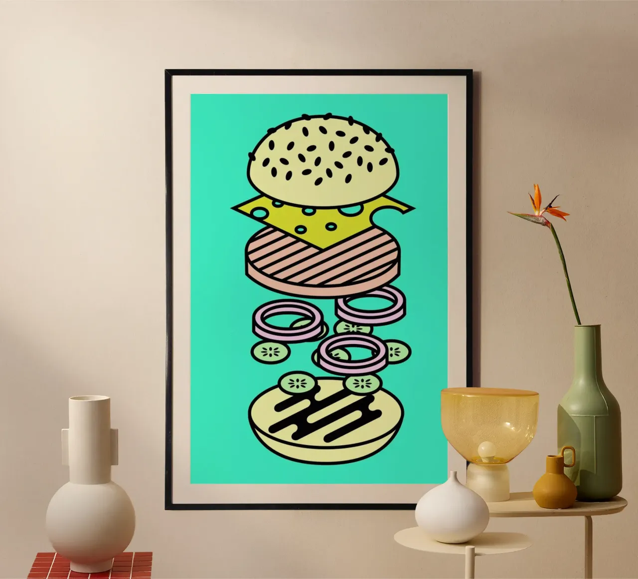 Burger poster da Jan Luzar