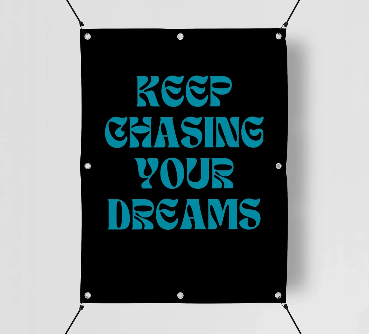 Continuate a inseguire i vostri sogni telo in pvc da inspirational quote