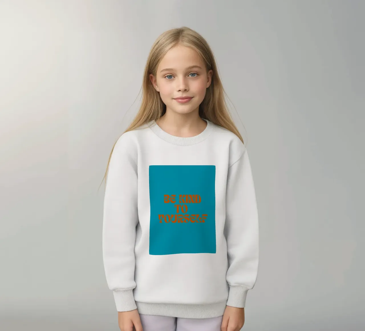 Siate gentili con voi stessi felpa bambino da inspirational quote