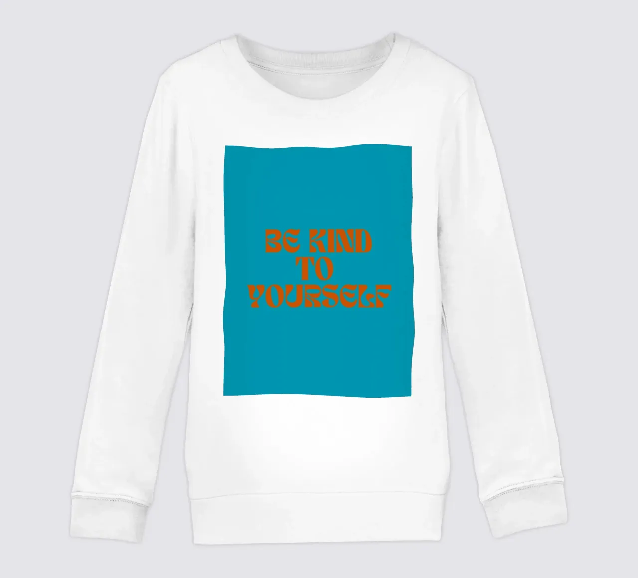 Siate gentili con voi stessi felpa bambino da inspirational quote