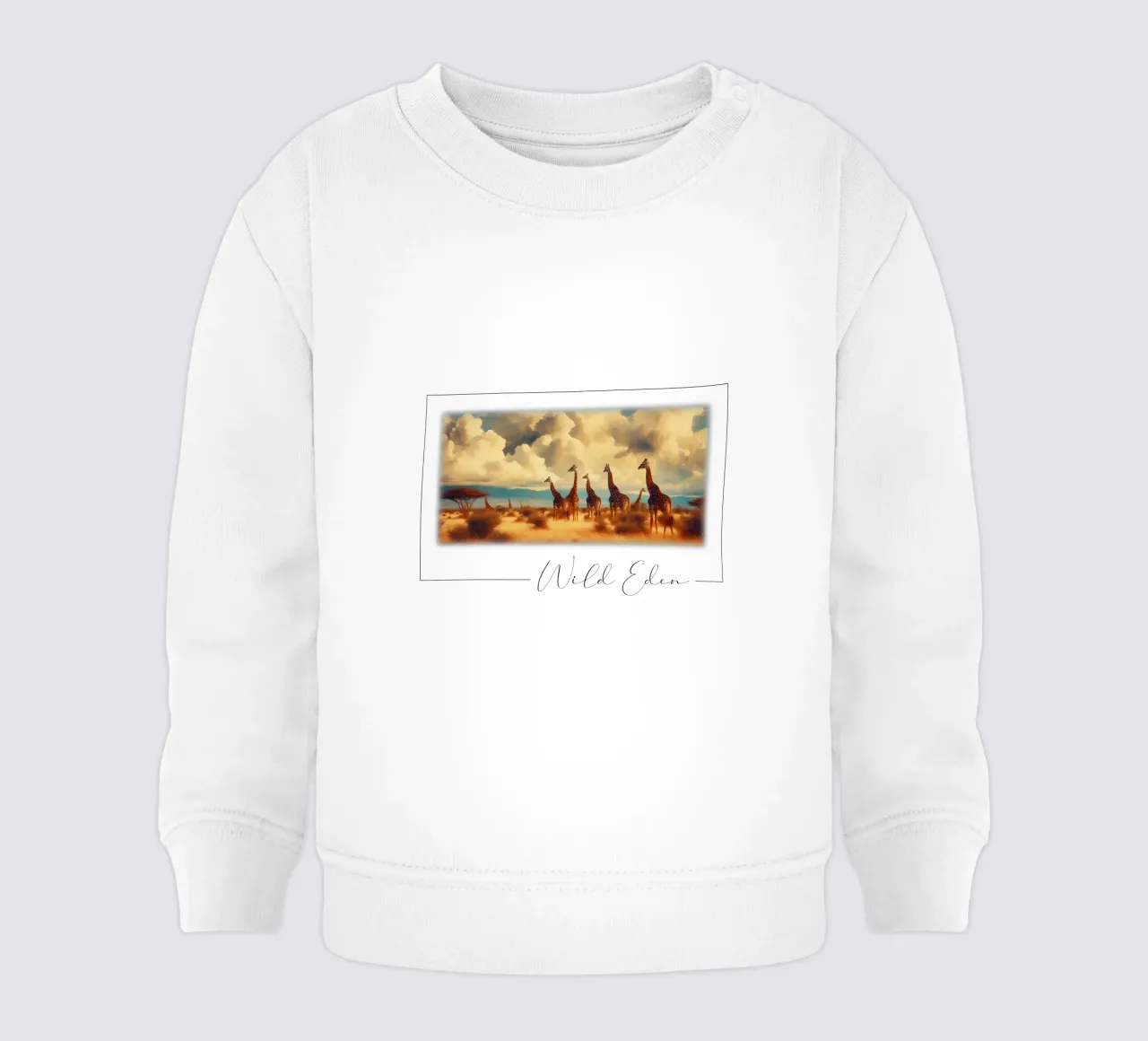 GIRAFE felpa neonato da RUBIANT ART