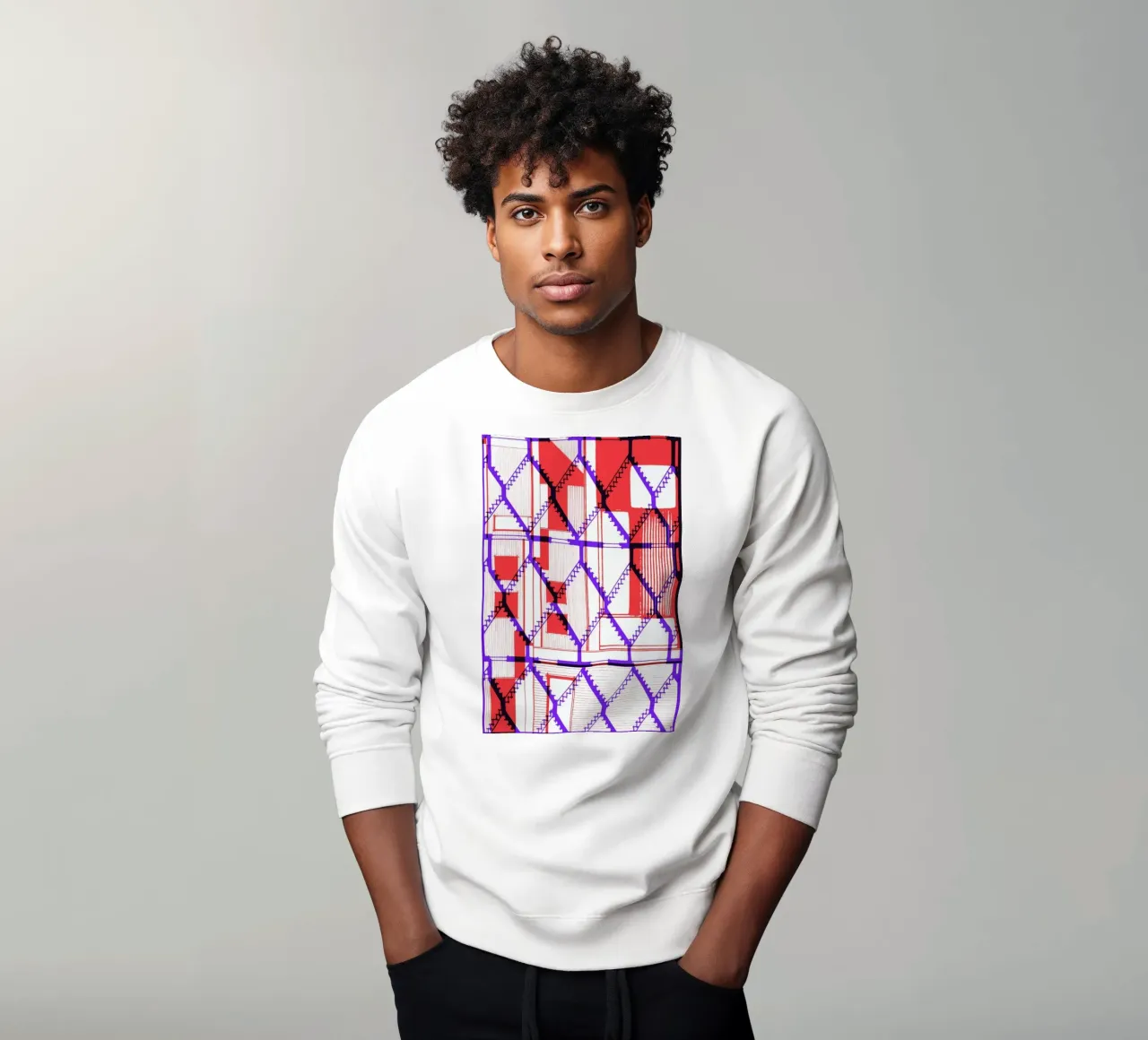 One sweatshirt by Jan Luzar