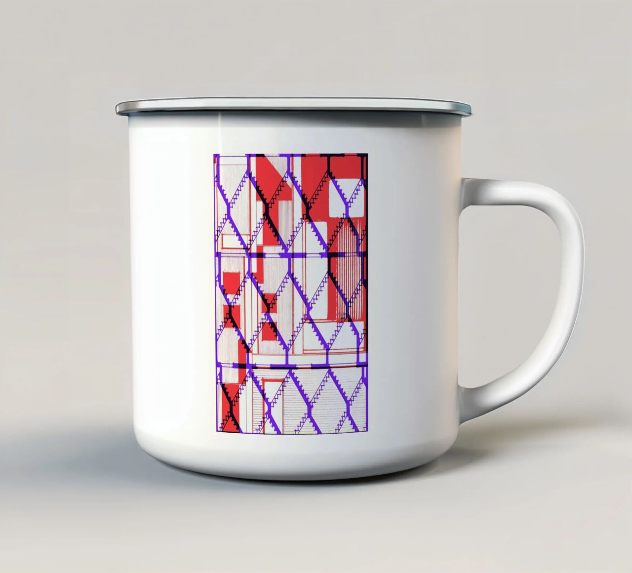 One tazza in smalto da Jan Luzar