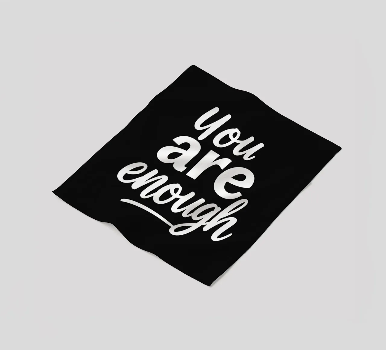 Tu sei abbastanza coperta in pile da inspirational quote