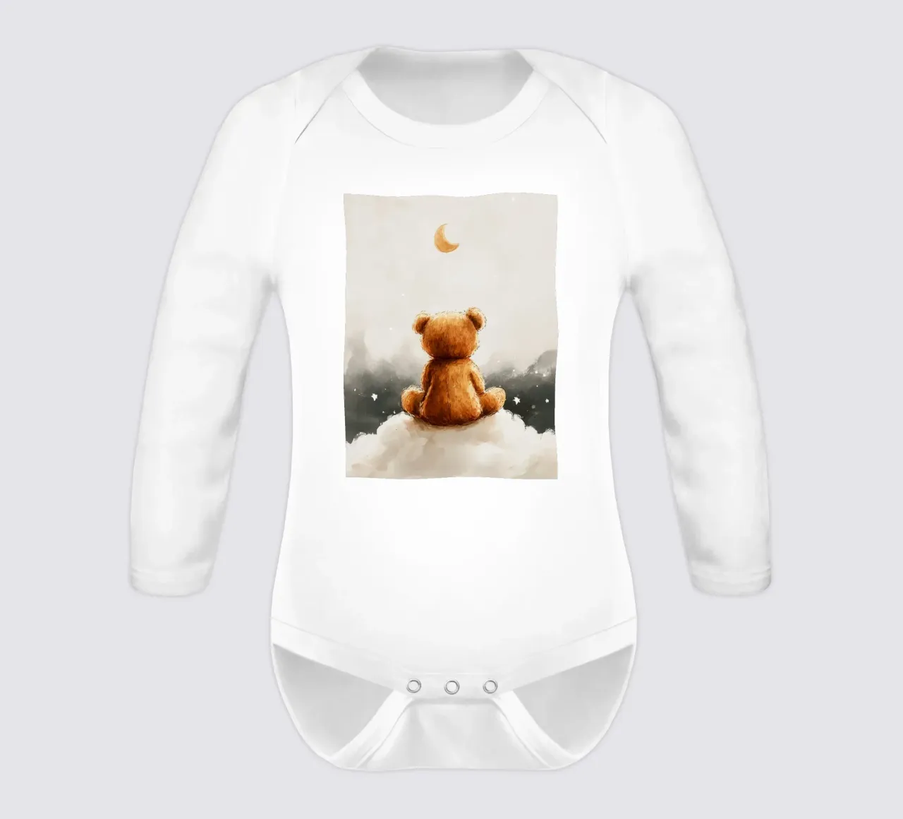 Teddy And Moon body manches longues de treechild