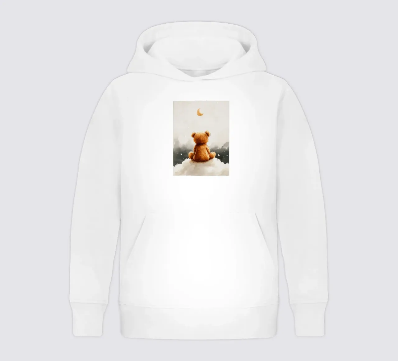 Teddy And Moon felpa bambino con cappuccio da treechild
