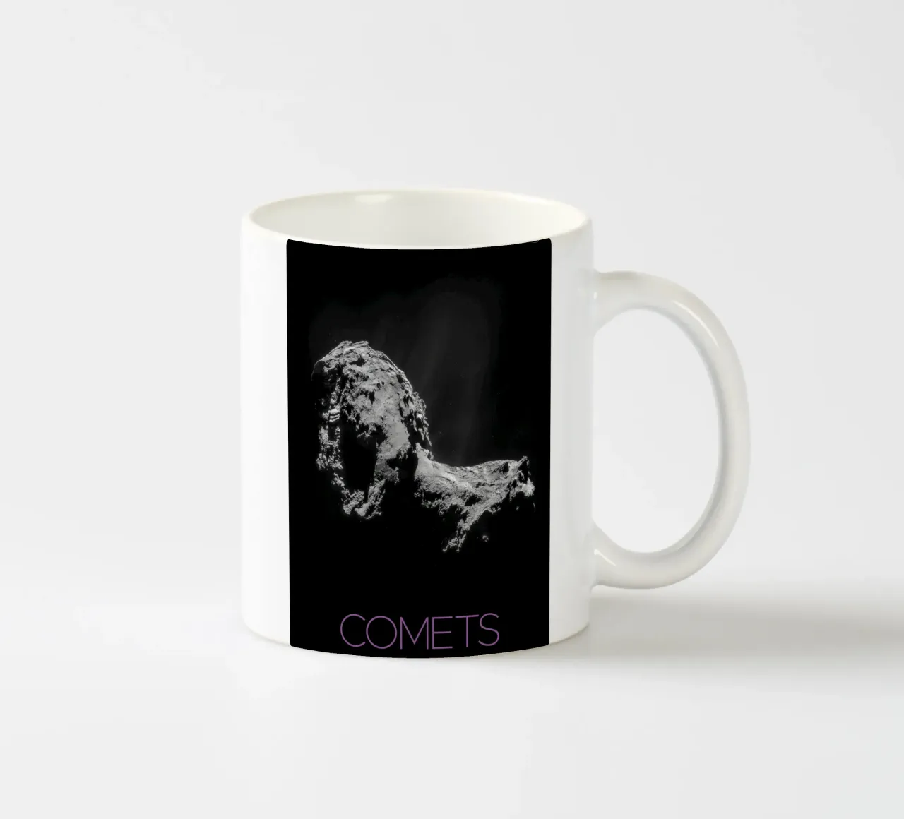 nasa comet poster tazza in ceramica da 🎁 ARTVI-SHOP