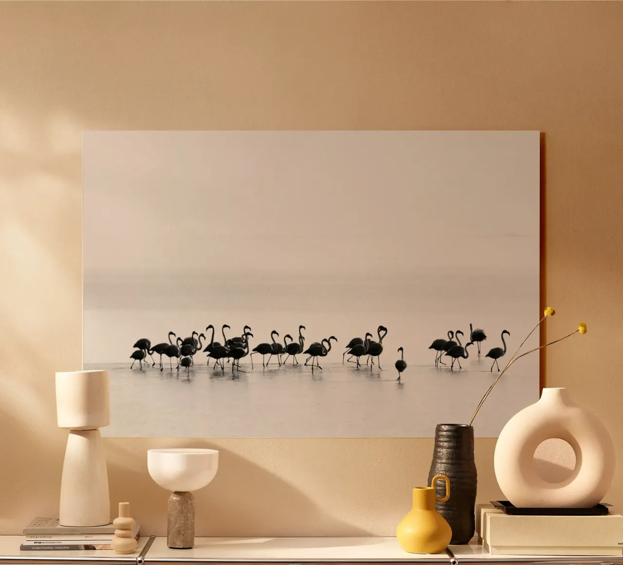 Flamingos - Joan Gil Raga plexiglass da Pictufy