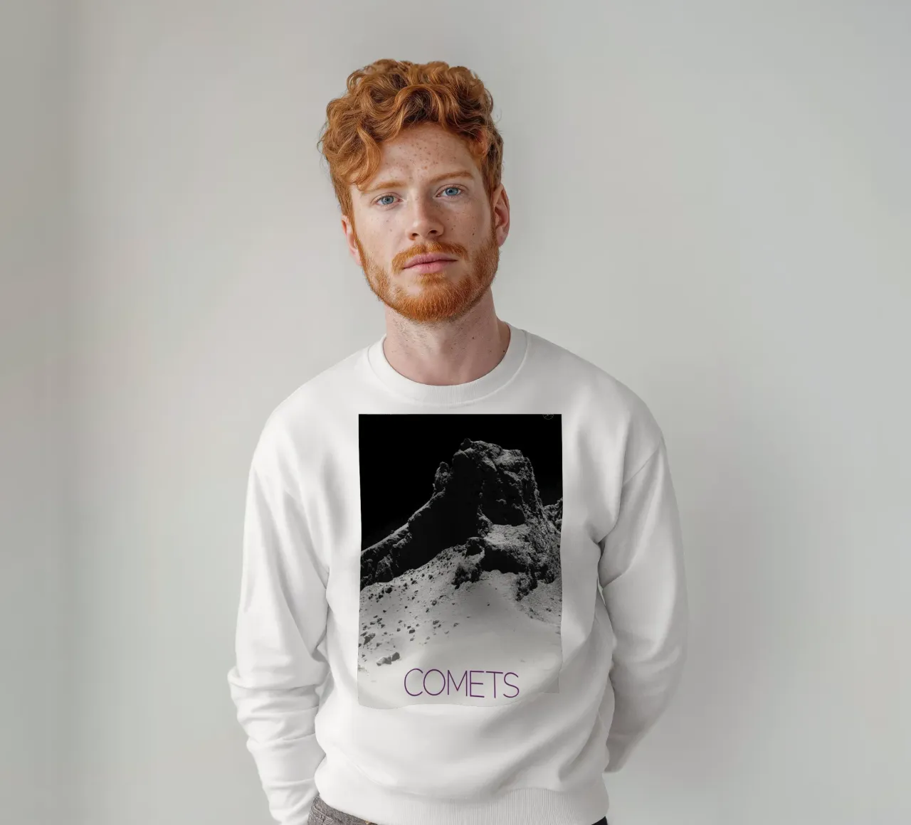 nasa comet poster felpa da 🎁 ARTVI-SHOP