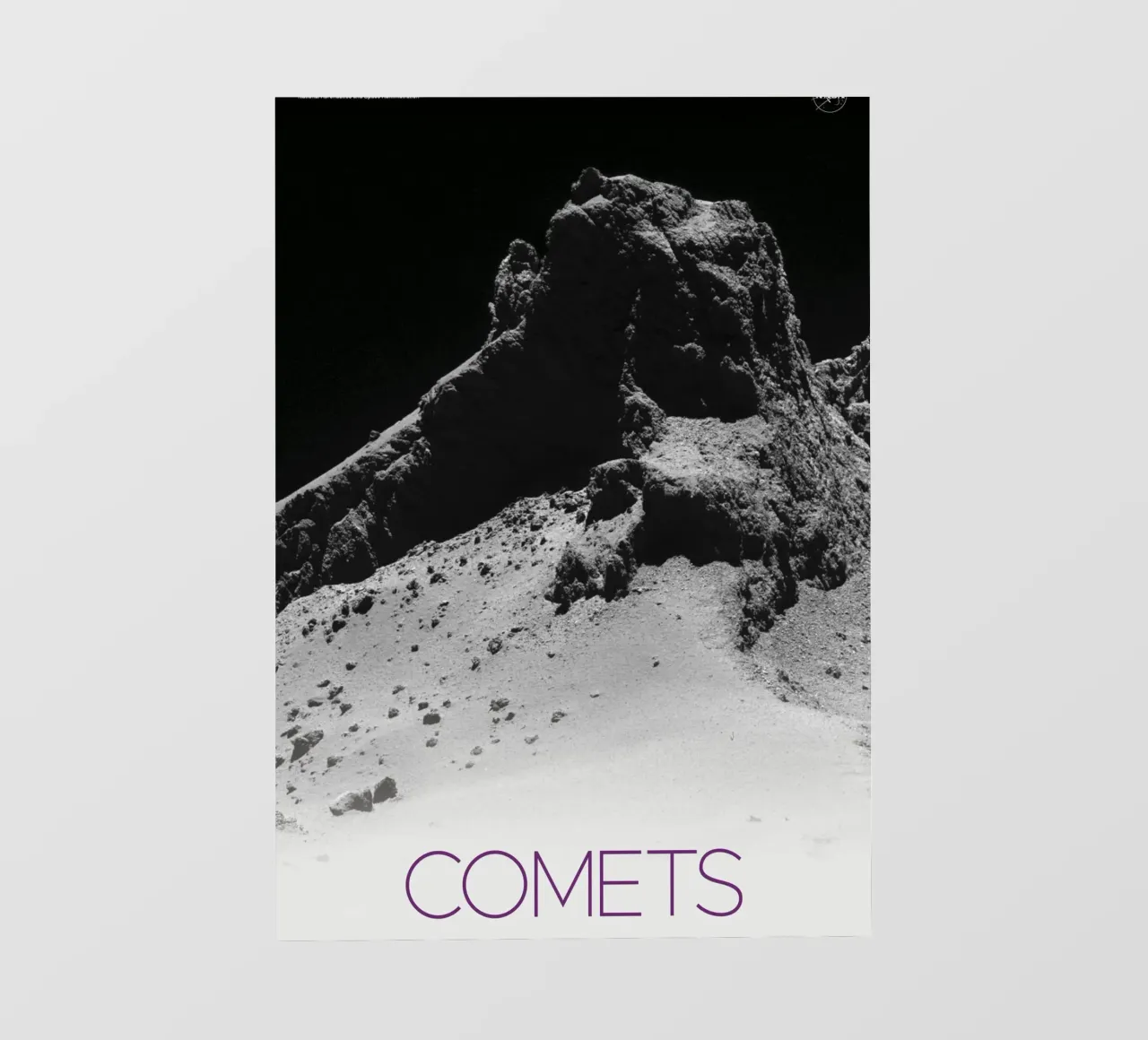 nasa comet poster pellicola backlit da 🎁 ARTVI-SHOP