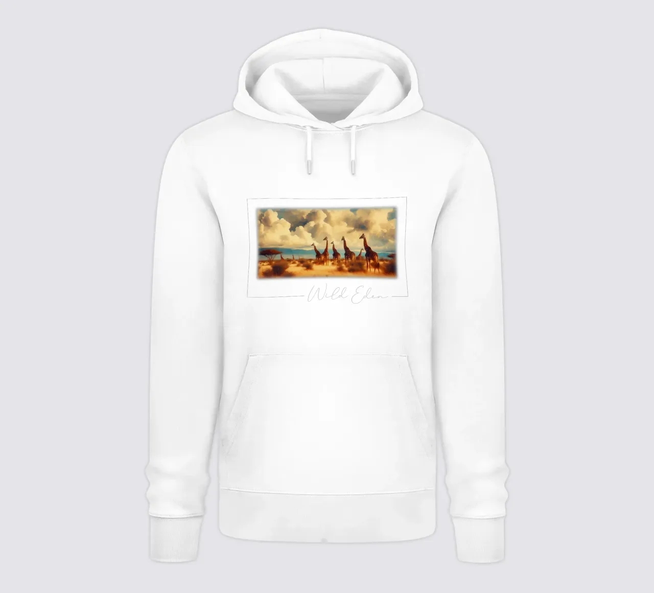GIRAFE hoodie by RUBIANT ART