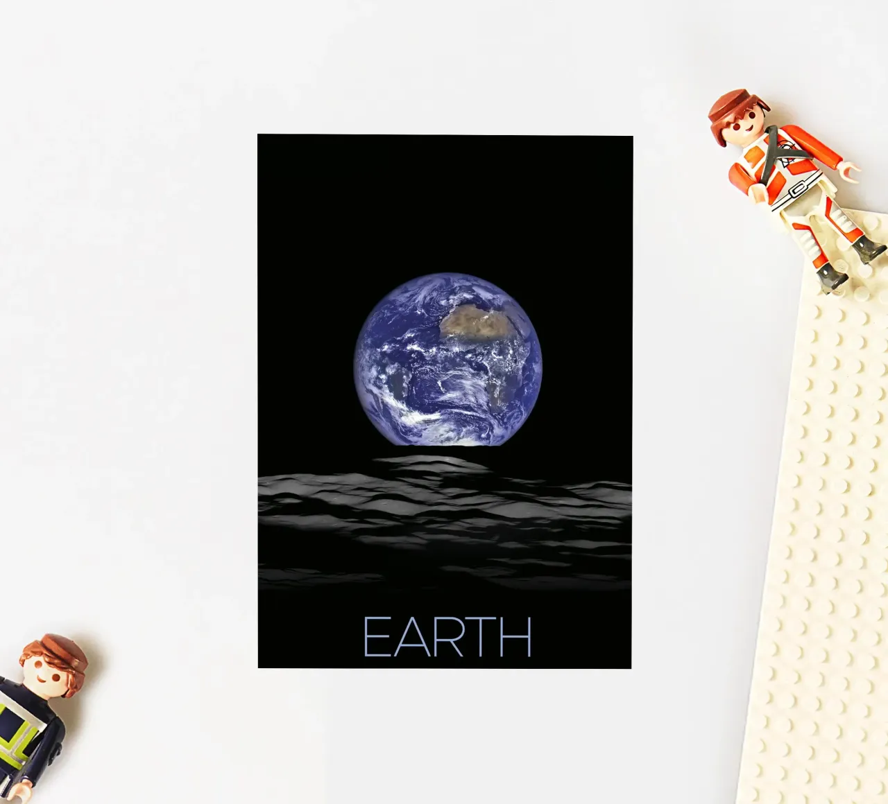 Planet Earth Poster sticker by 🎁 ARTVI-SHOP