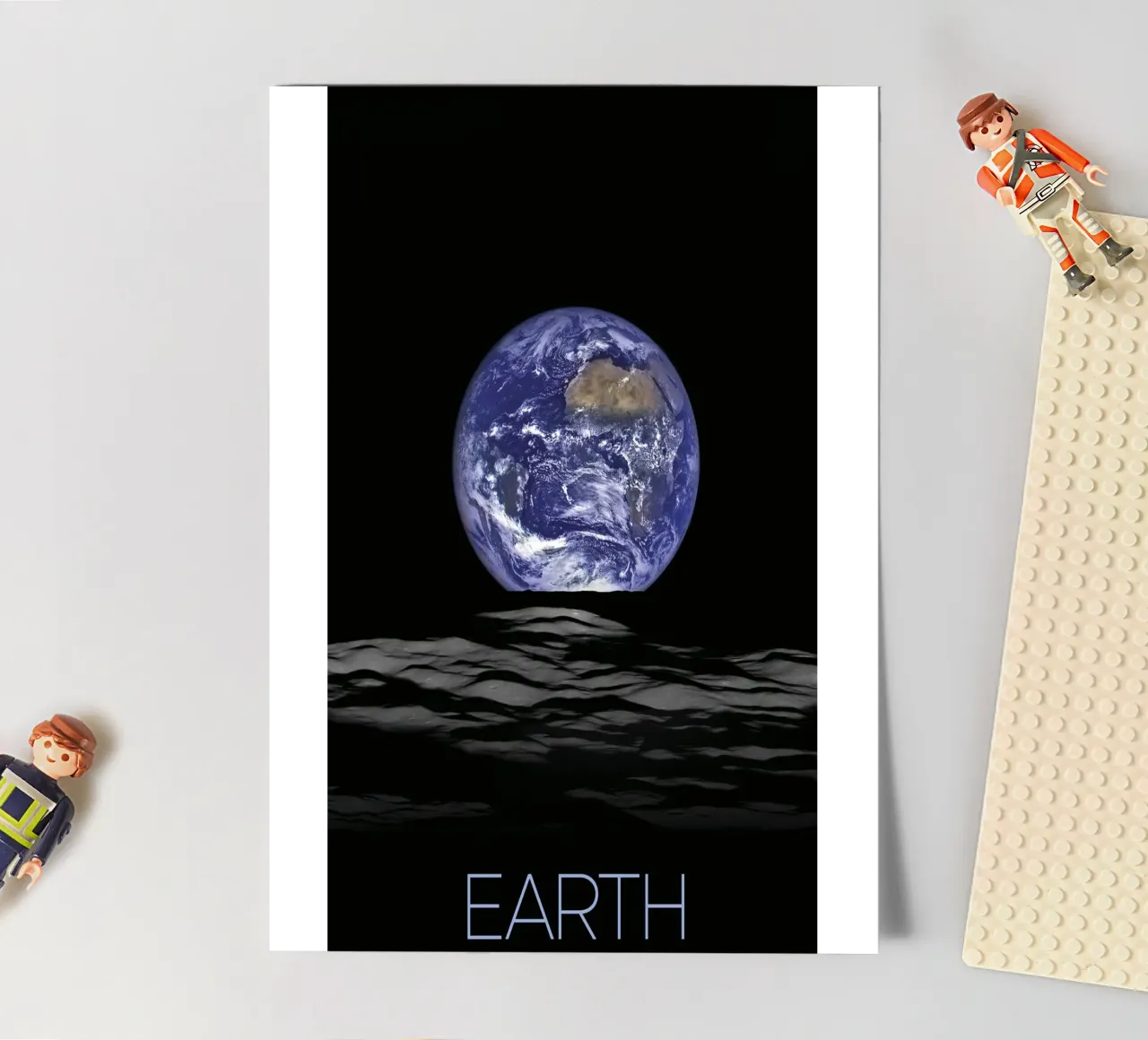 Planet Earth Poster sticker sheet by 🎁 ARTVI-SHOP