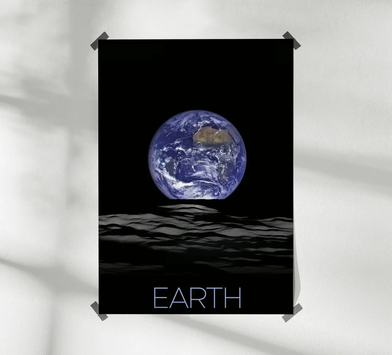 Planet Erde Poster Poster von 🎁 ARTVI-SHOP