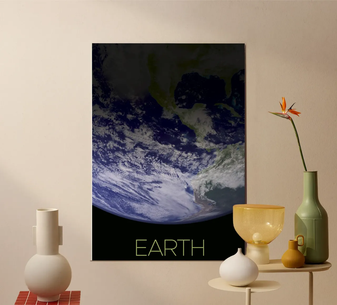 Planeet Aarde Poster poster van 🎁 ARTVI-SHOP