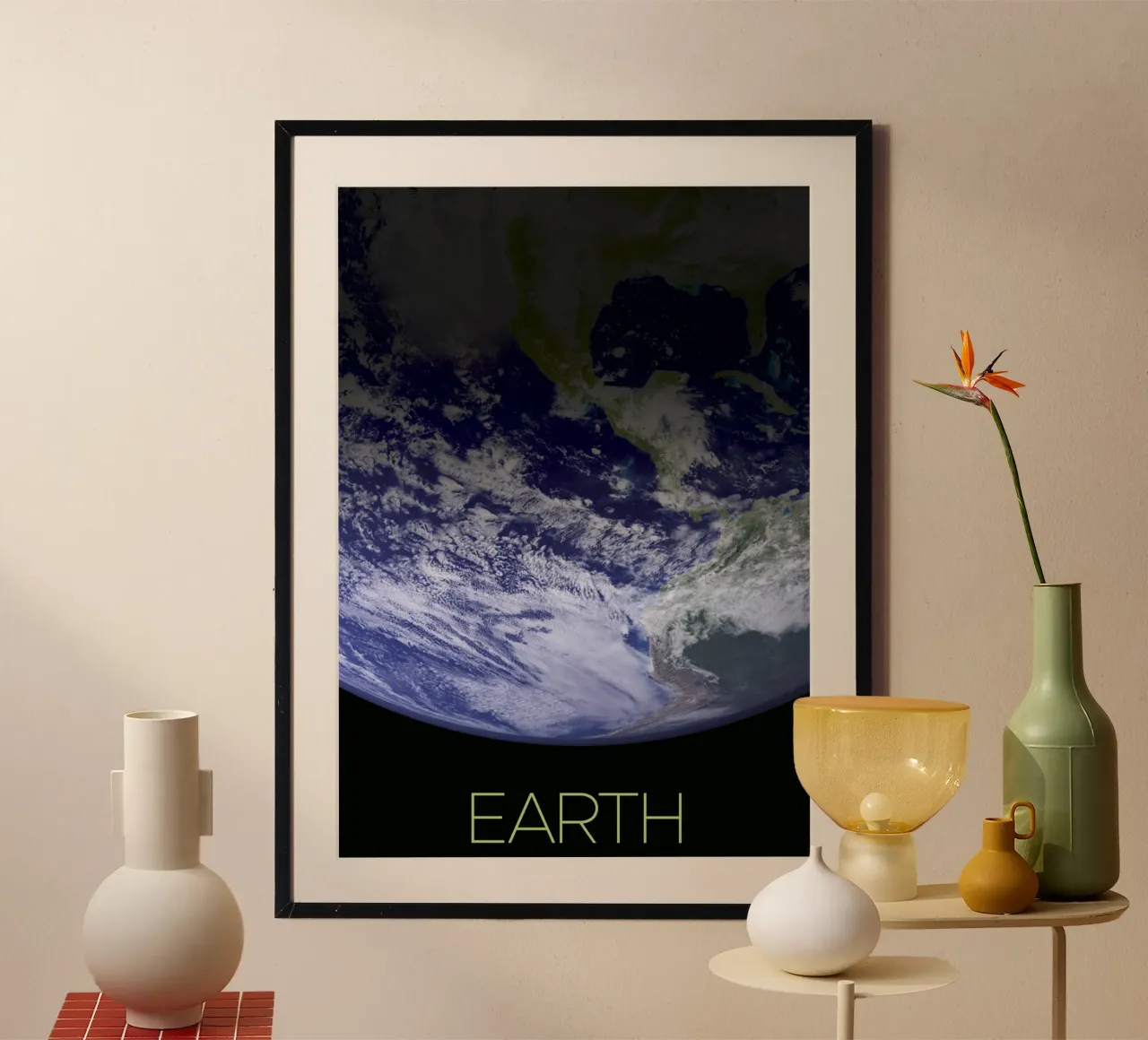Planeet Aarde Poster poster van 🎁 ARTVI-SHOP