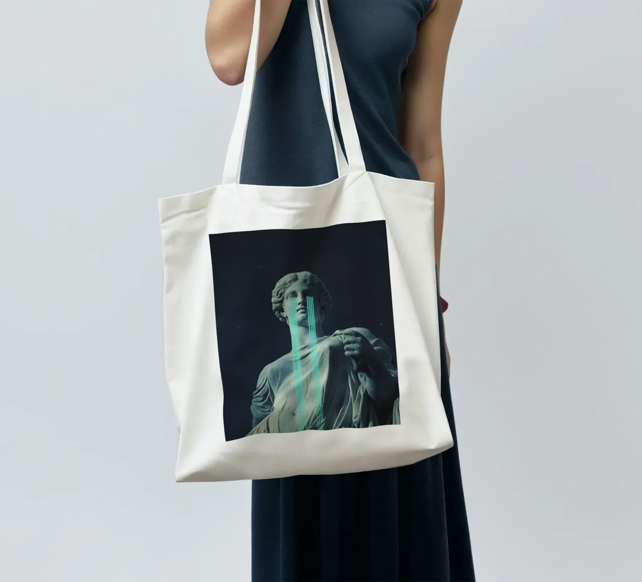 a kind of Sorrow borsa in juta da Frank Moth