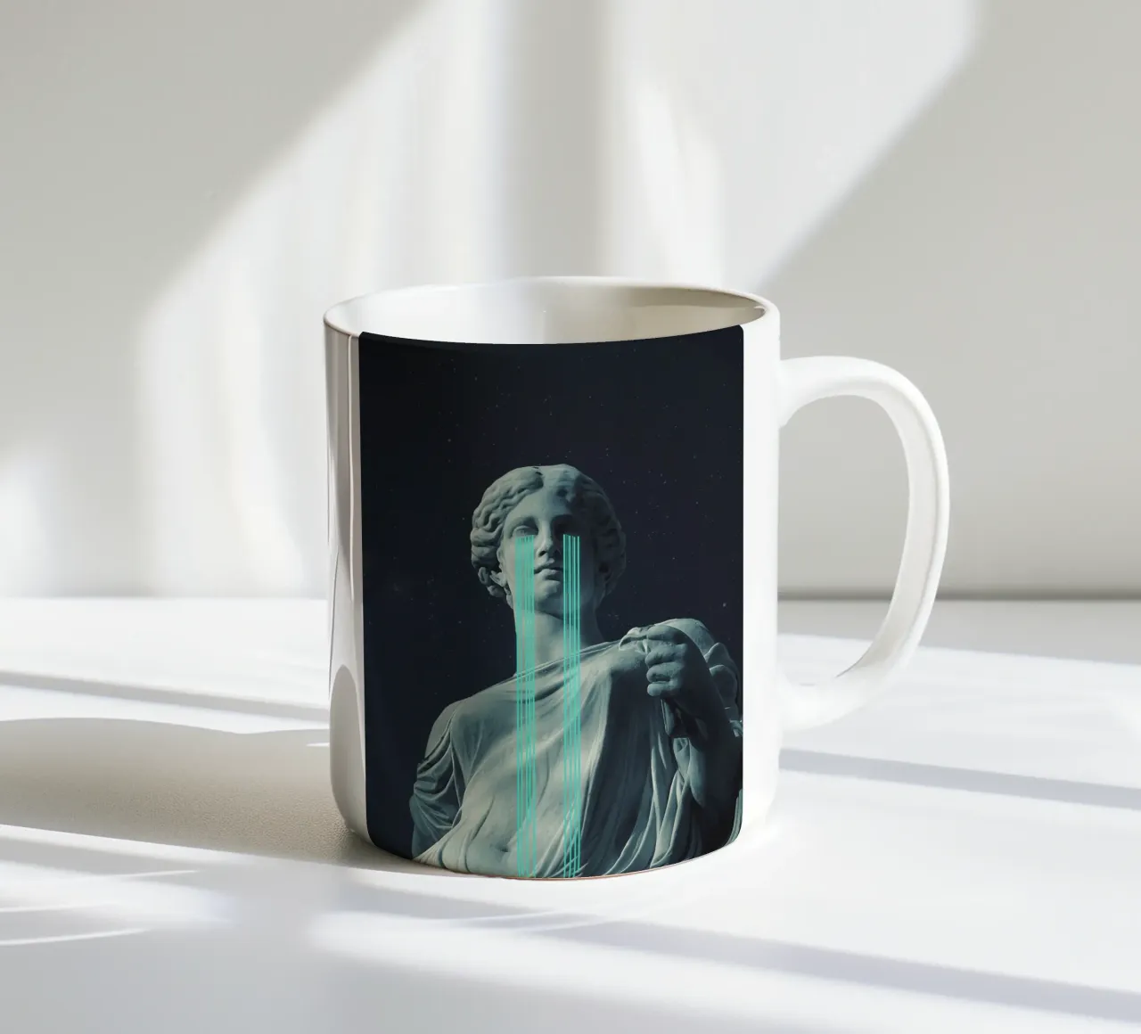 a kind of Sorrow tazza in ceramica da Frank Moth