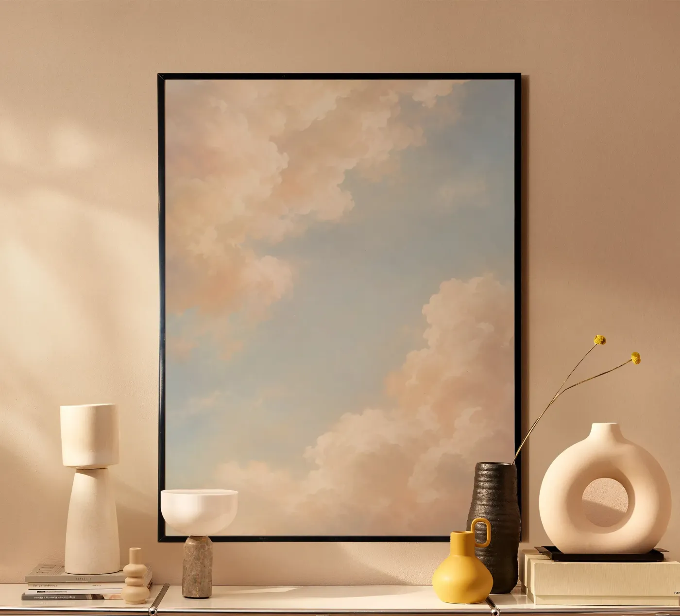 Clouds poster by Artsy Poster