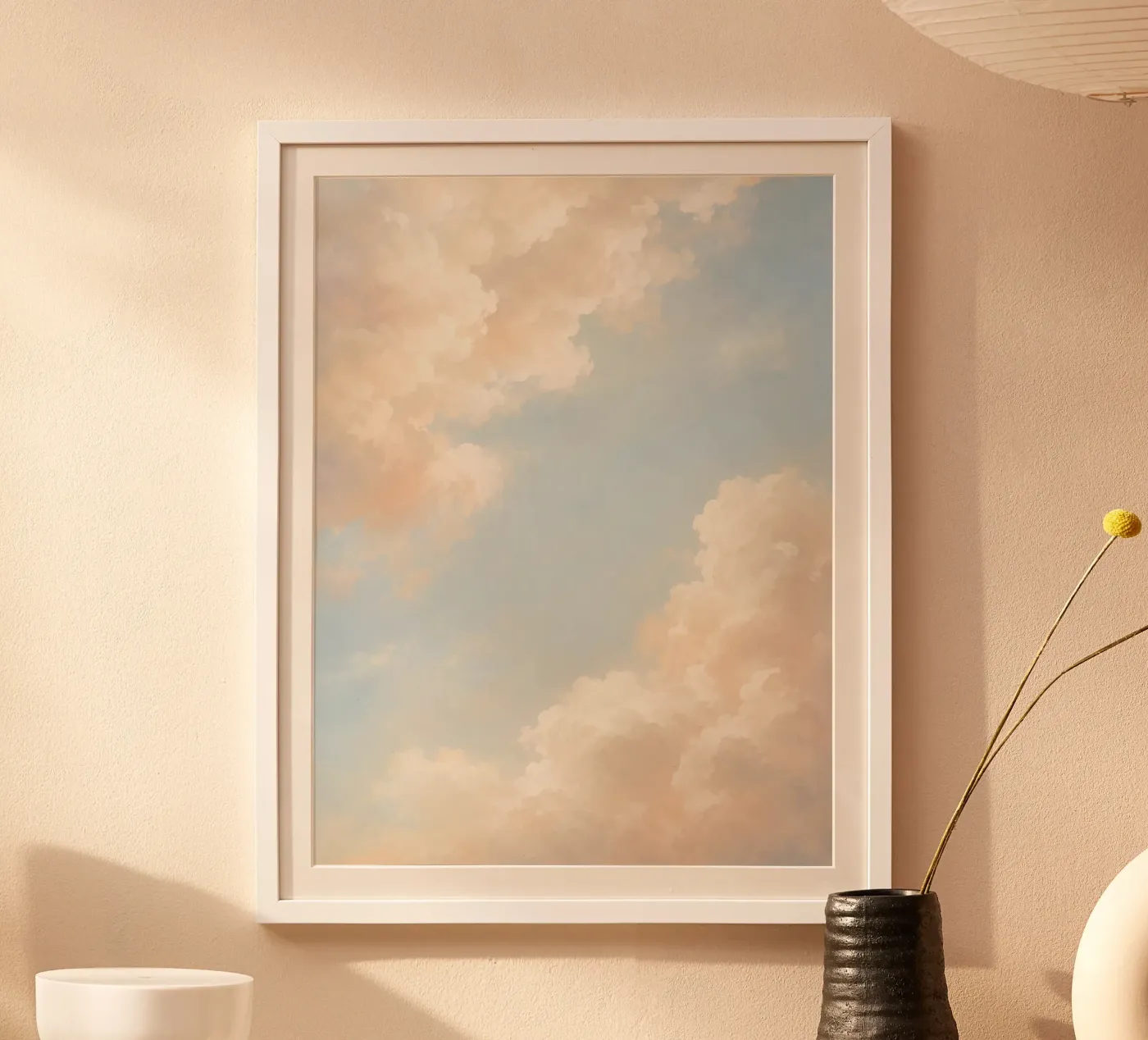 Clouds poster by Artsy Poster