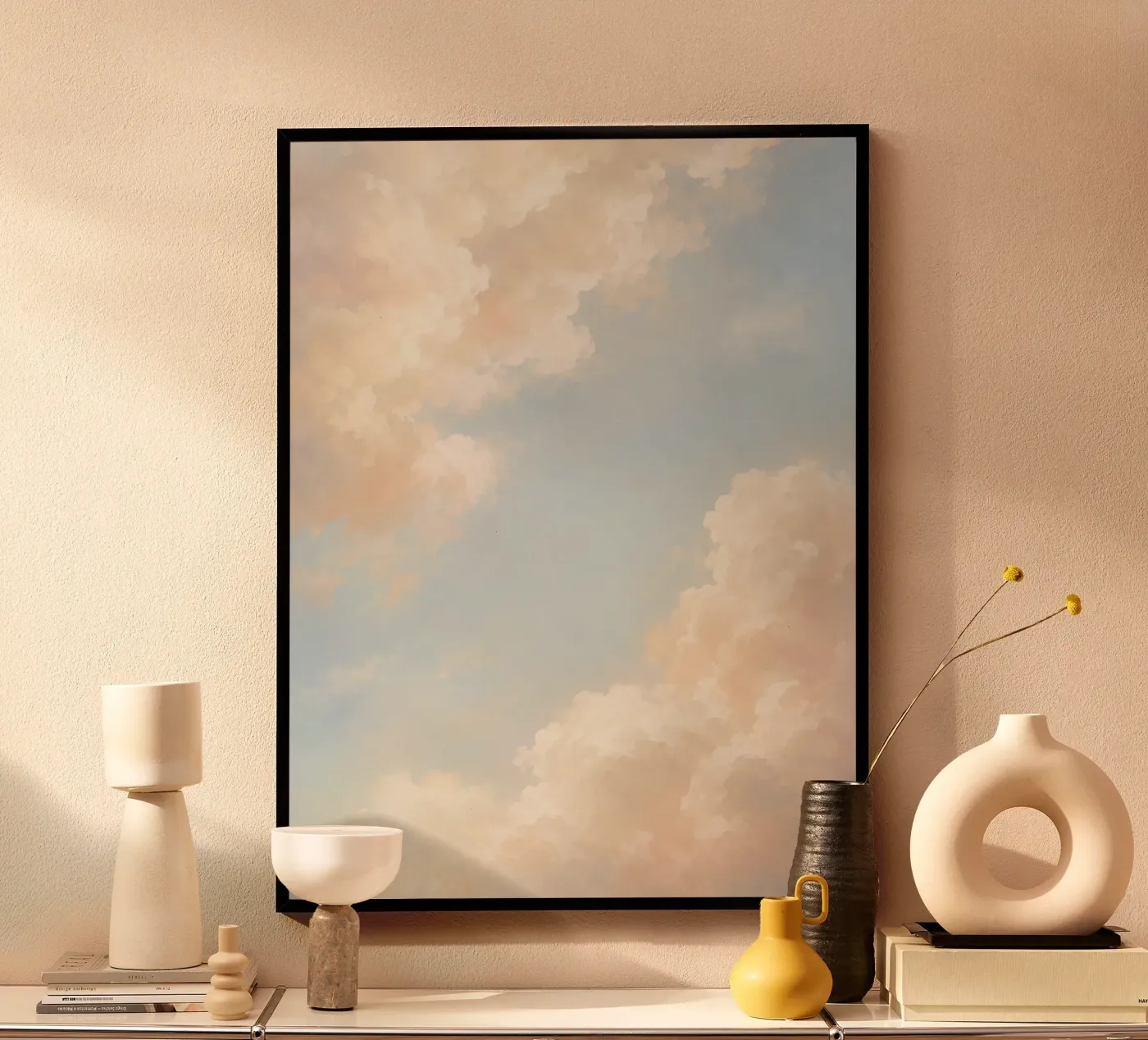 Clouds poster by Artsy Poster