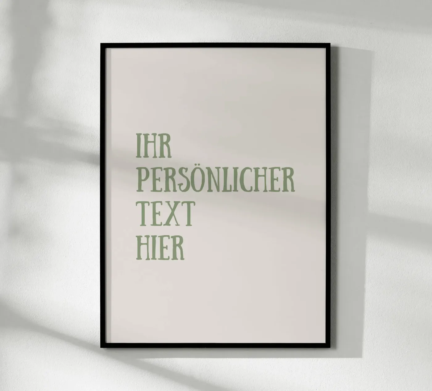 Personalized Text poster by Custom Memory Prints