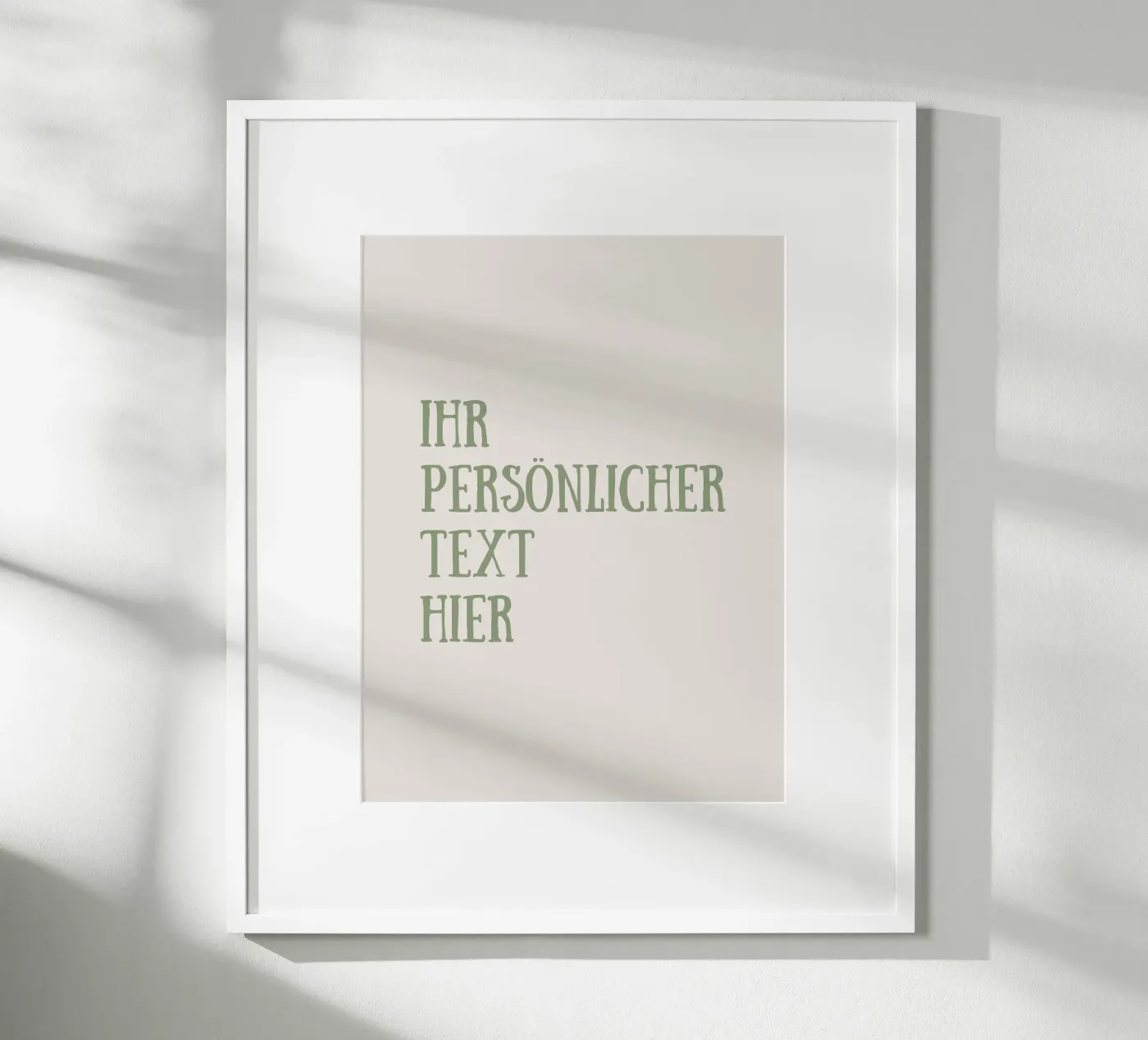 Personalized Text poster by Custom Memory Prints