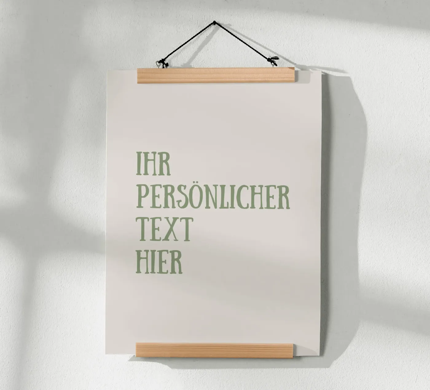 Personalized Text poster by Custom Memory Prints