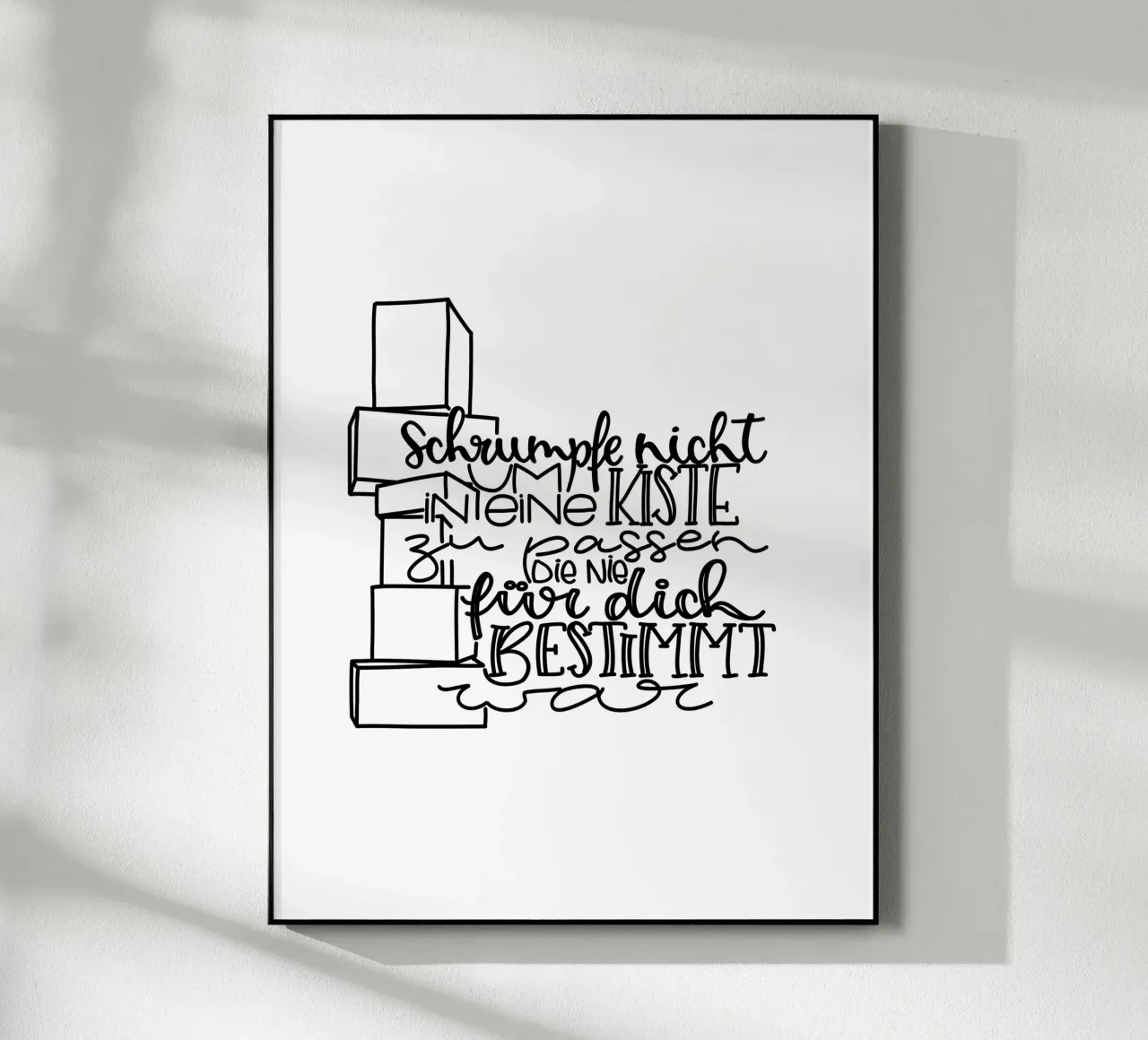 Selbstliebe plexiglass da Letters of Love