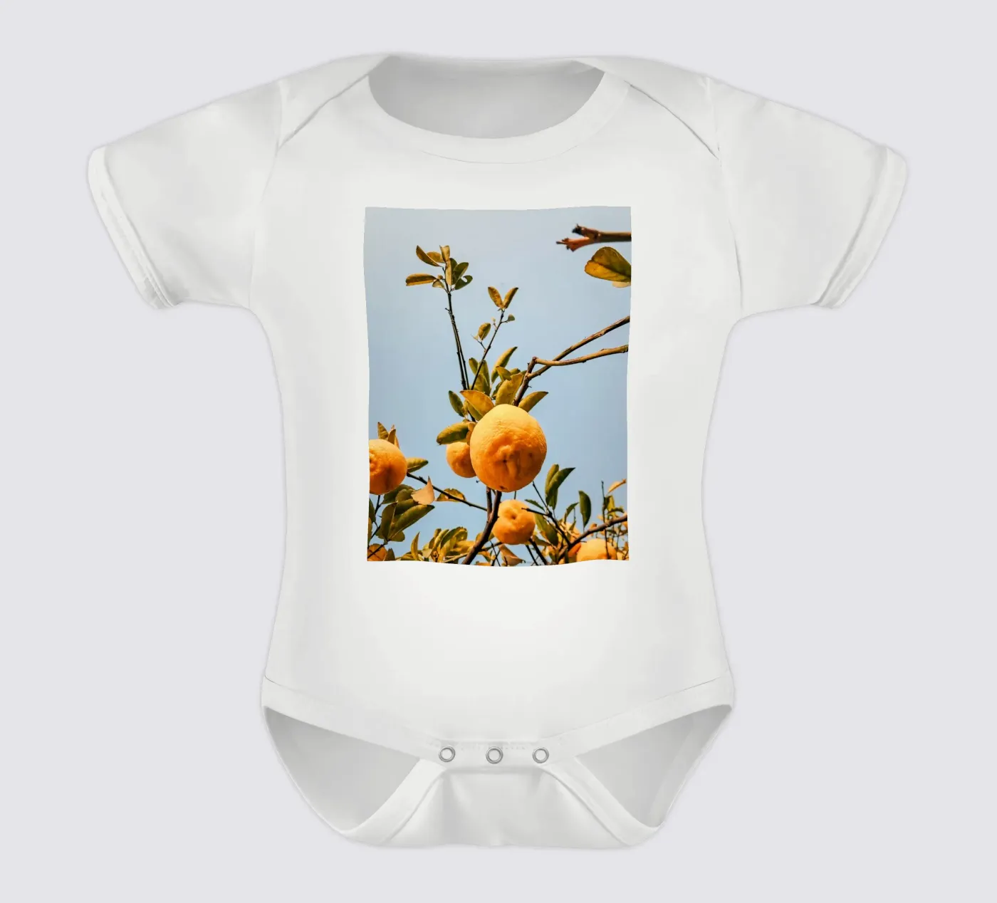 Orange body bébé de Vale Studio