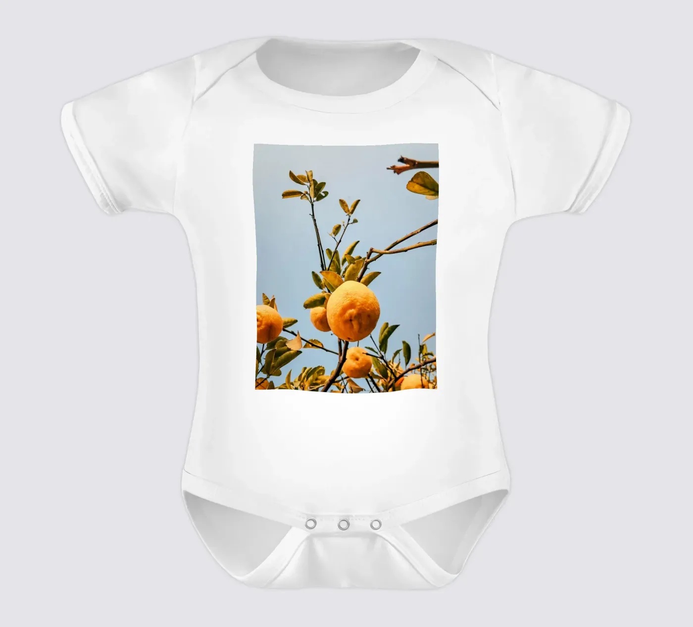 Orange body bébé de Vale Studio