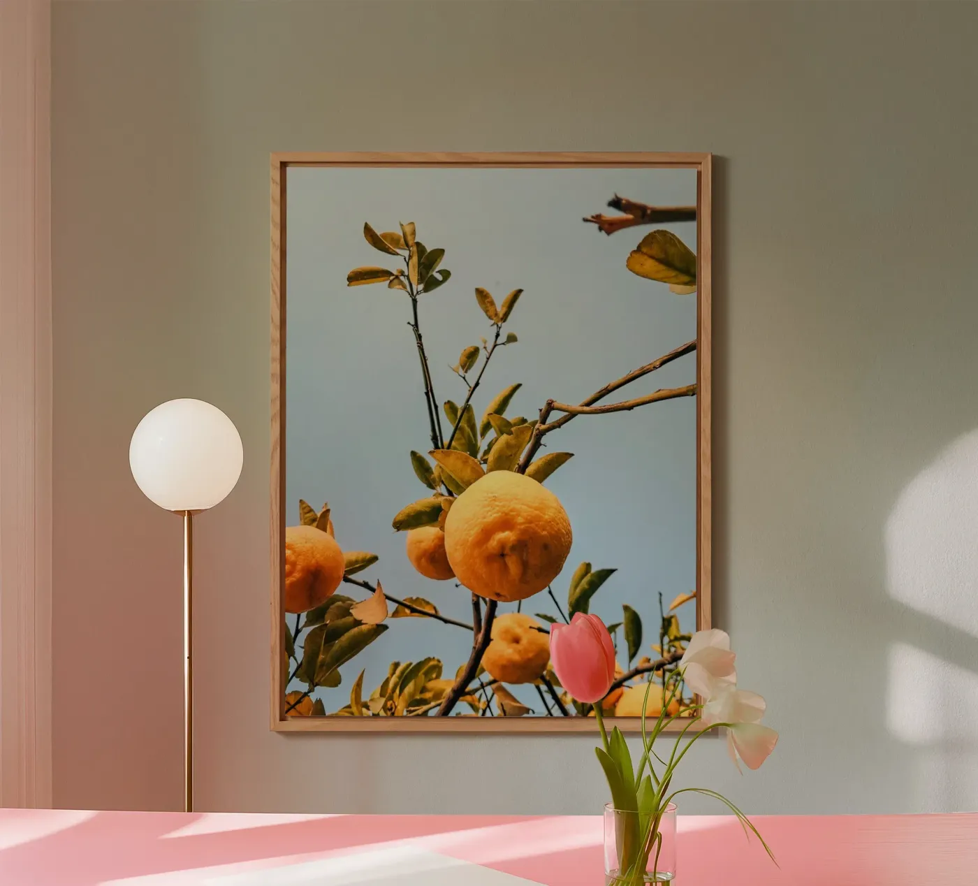 Orange forex plate by Vale Studio