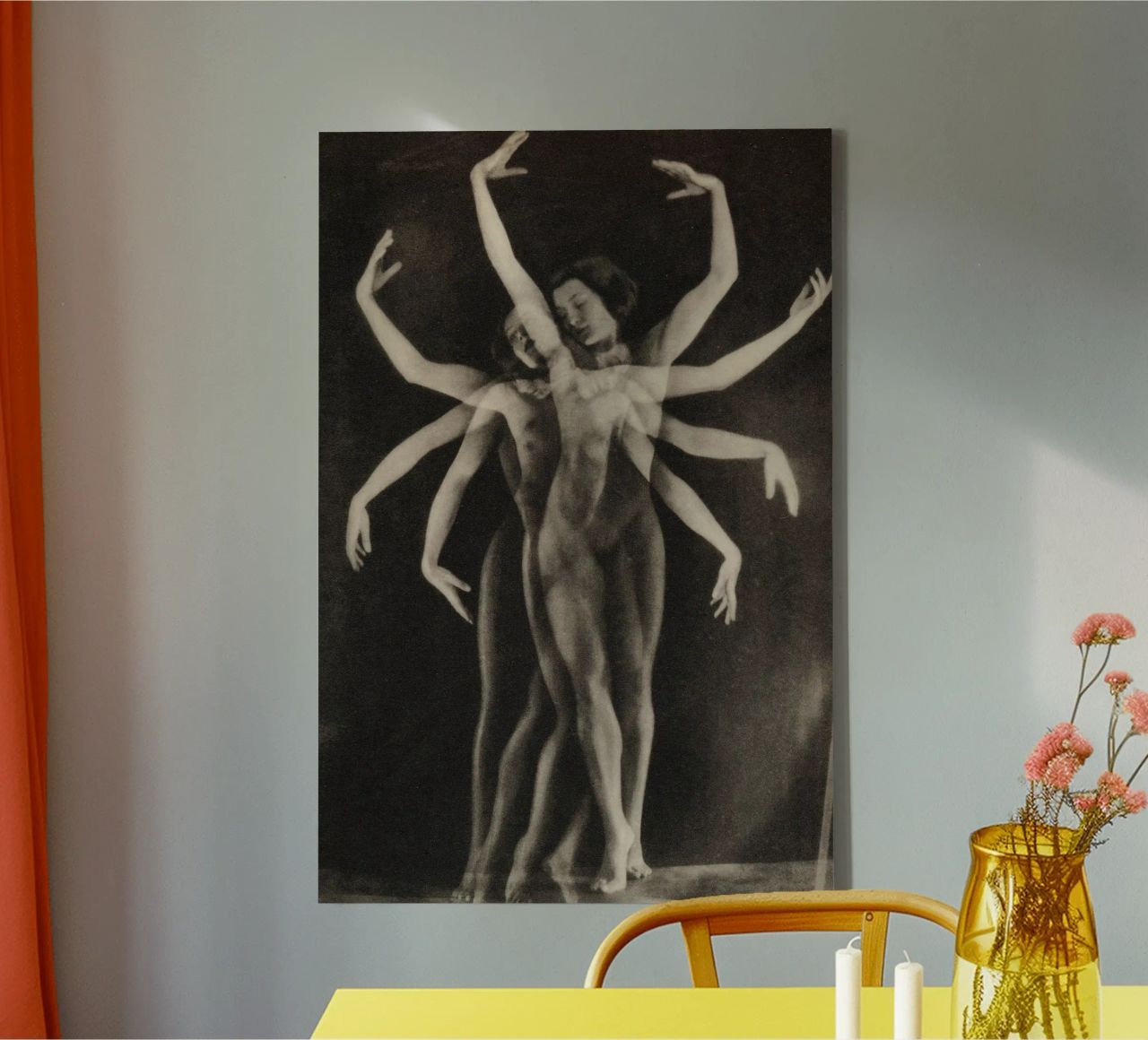 Yva (Else Ernestine Neuländer-Simon) - Dans. 1933 canvas van ARTOTHEK