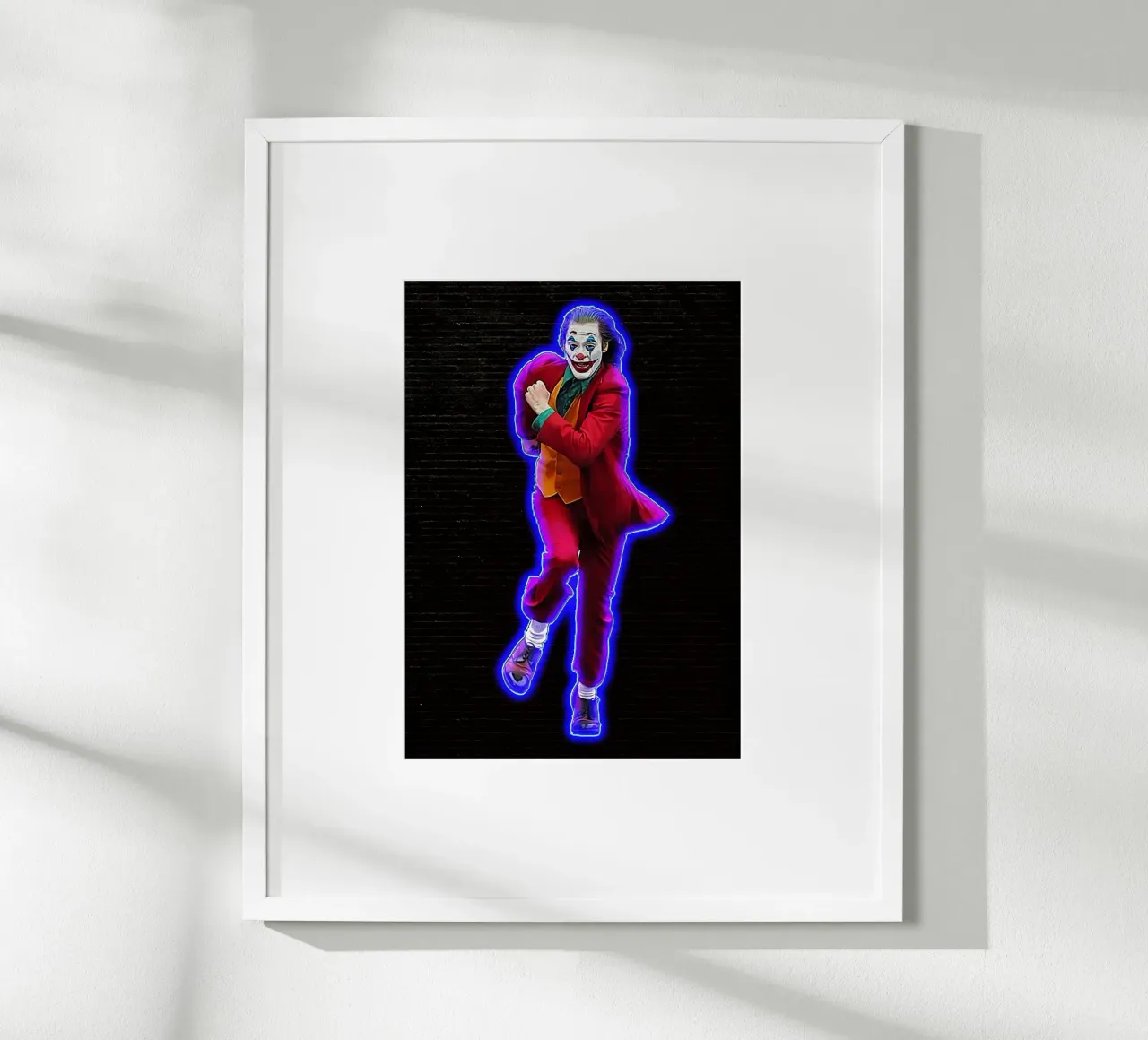 Corre Joker Run hahnemühle de neonartroom