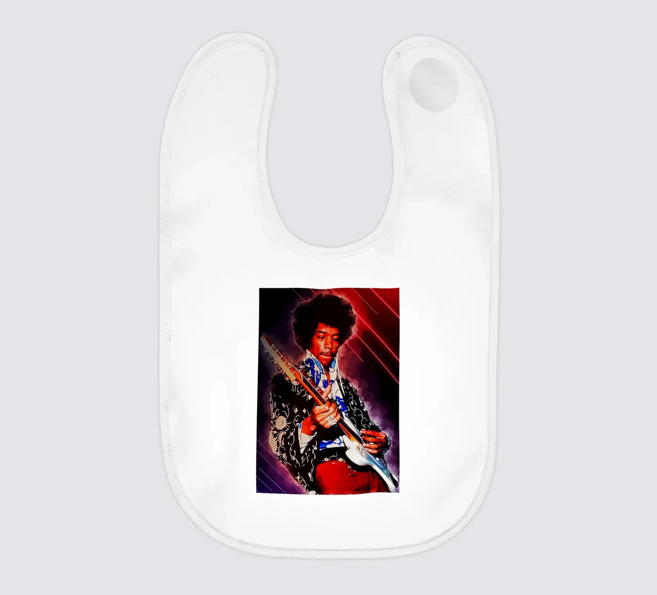 L'epopea di Jimi Hendrix bavaglino da neonartroom