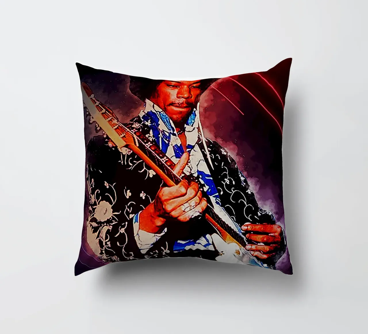 L'epopea di Jimi Hendrix cuscino da neonartroom