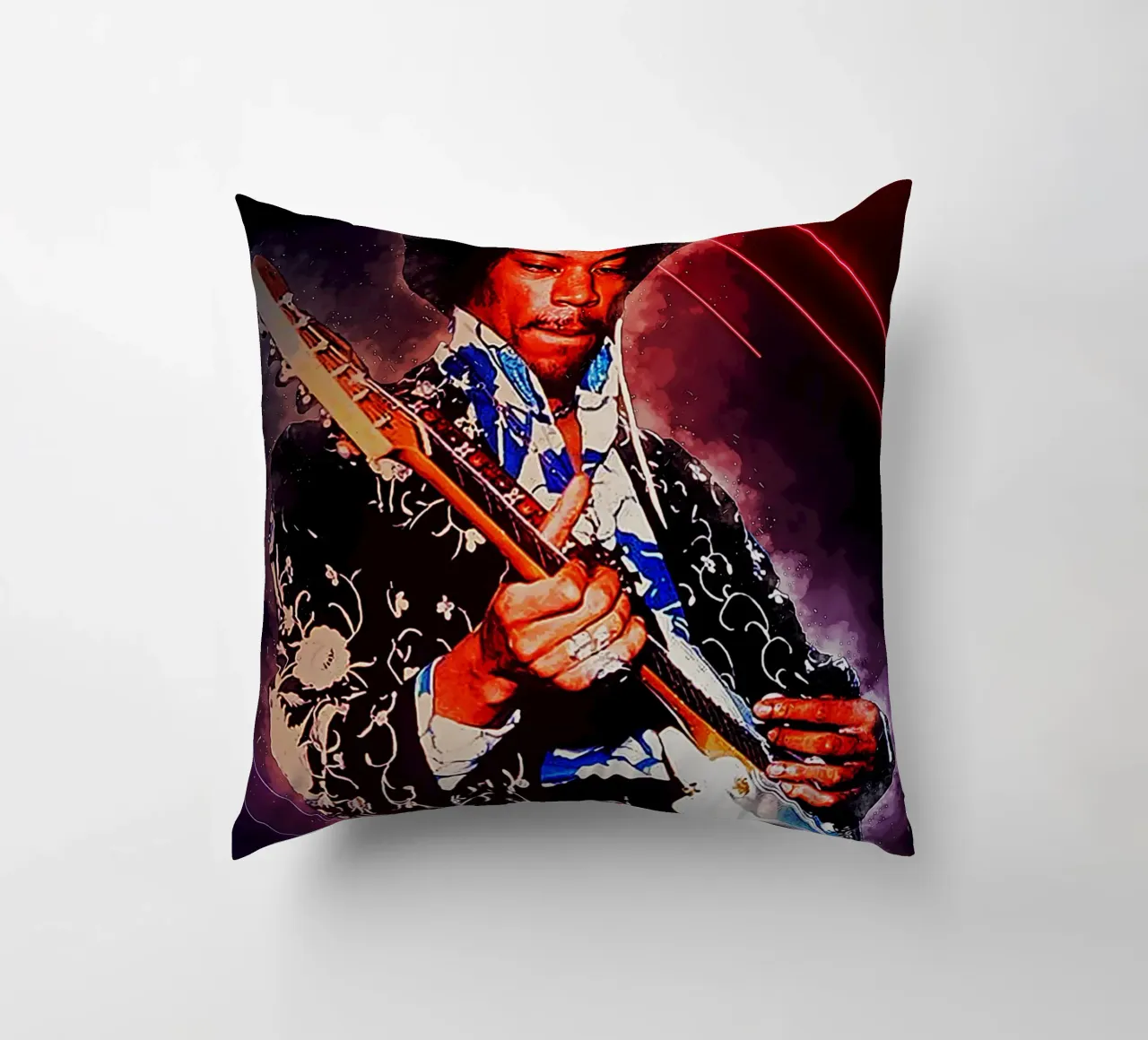 L'epopea di Jimi Hendrix cuscino da neonartroom
