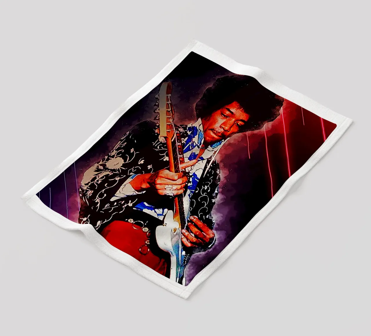 L'epopea di Jimi Hendrix coperta in pile da neonartroom