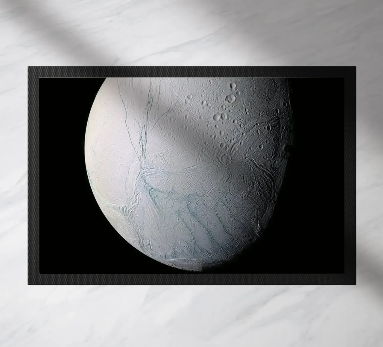 Enceladus poster from NASA doormat by 🎁 ARTVI-SHOP
