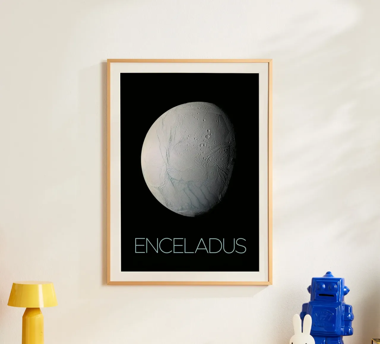 Enceladus poster from NASA hahnemühle by 🎁 ARTVI-SHOP