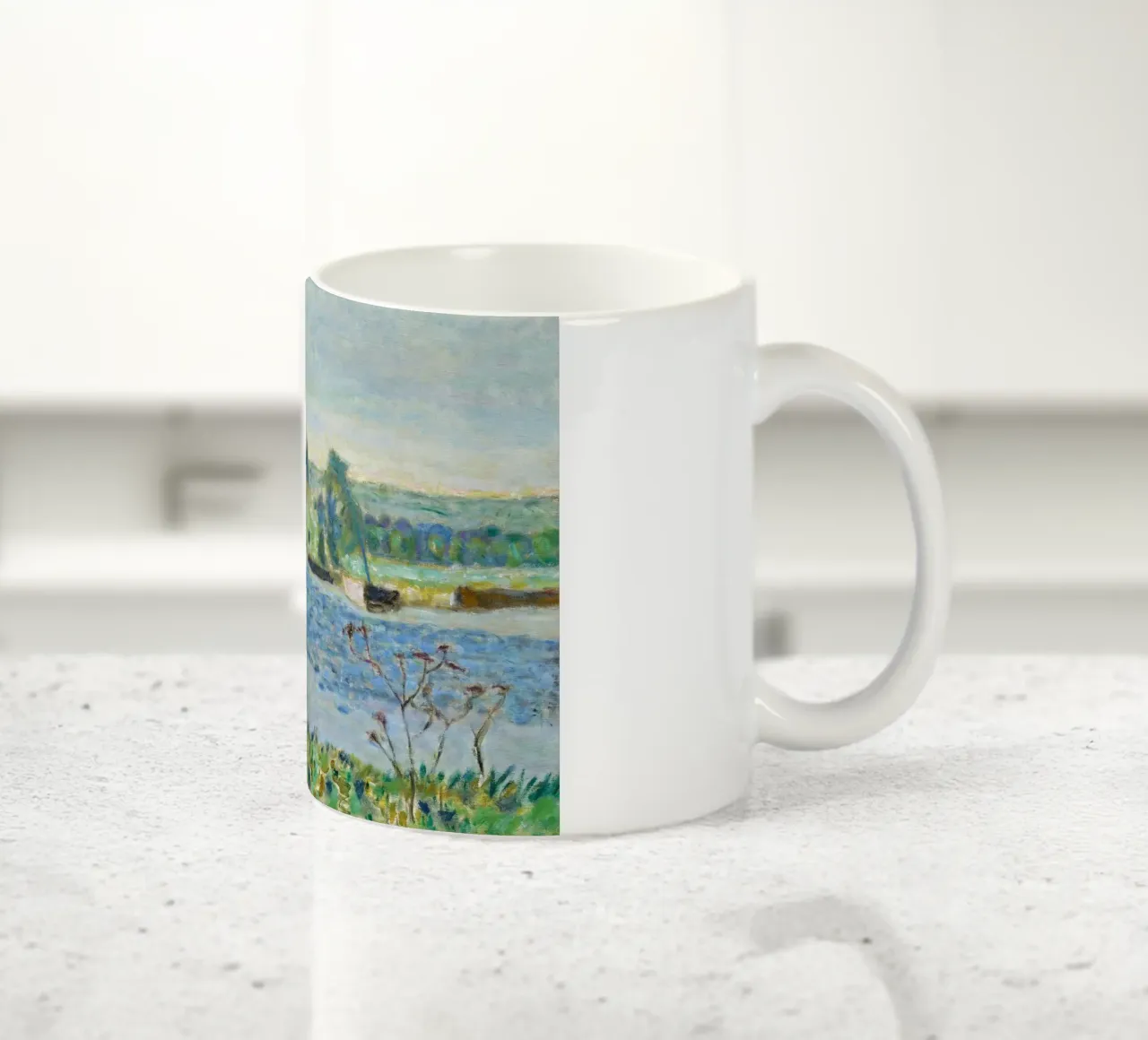 Bonnard - Mattina blu o piccolo fiume. 1927 tazza in ceramica da ARTOTHEK