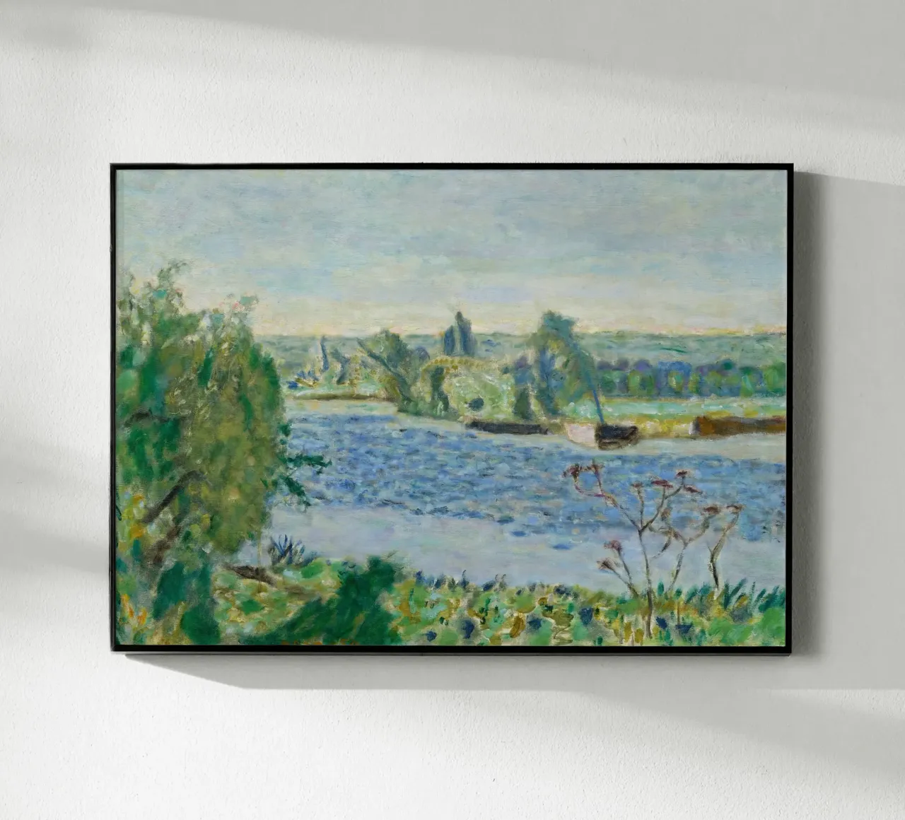 Bonnard - Mattina blu o piccolo fiume. 1927 plexiglass da ARTOTHEK