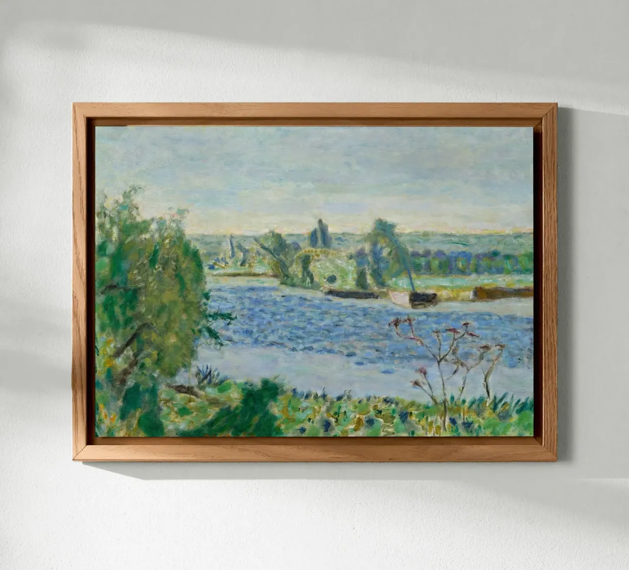 Bonnard - Mattina blu o piccolo fiume. 1927 alluminio dibond da ARTOTHEK