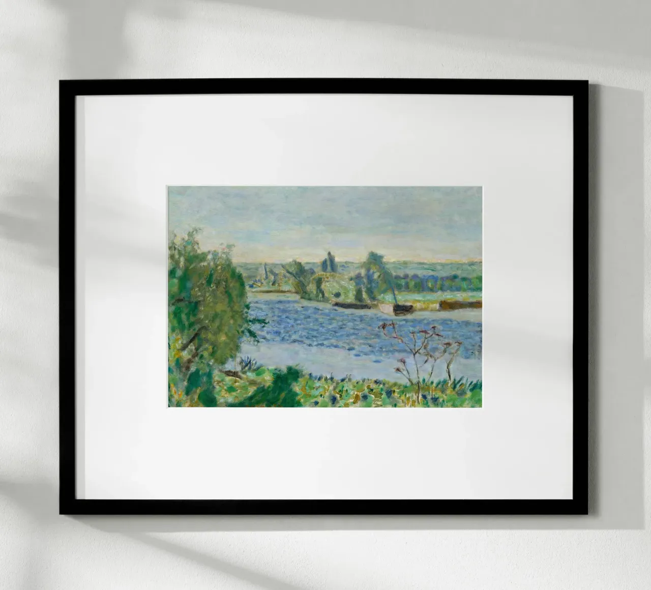 Bonnard - Blauer Morgen oder kleiner Fluss. 1927 Poster von ARTOTHEK